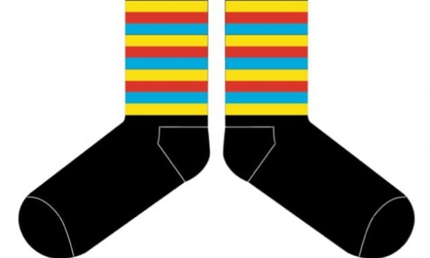 Club socks are ready for collection.