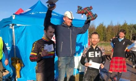 Neil Shepherd takes second place at Thistly cross cyclocross